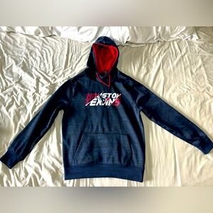 Houston Texans navy blue hoodie size medium new without tags